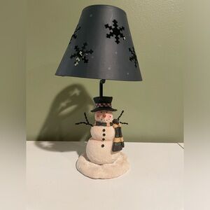 Snowman Tea light lamp